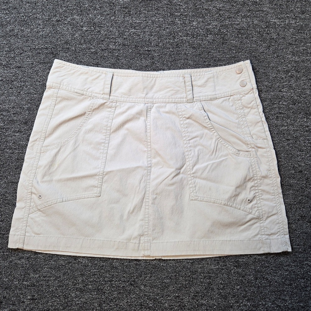 Merrell Skirt Women Size 10 Khaki SelectWick Active Outdoor Gorpcore Athletic